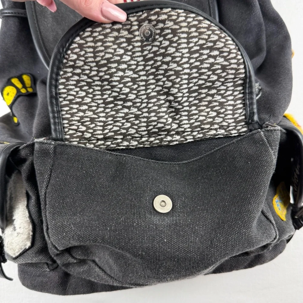 Dream Control Utility Multi-pocket Backpack, Patches,‎ Magnetic Buttons